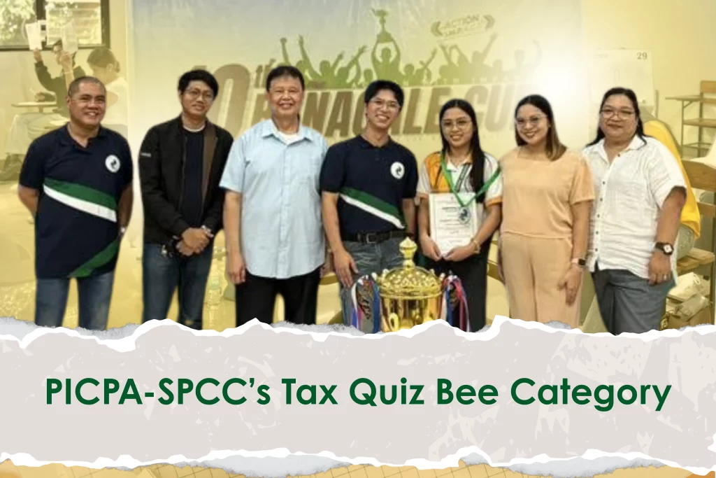 LU-BSA’s Dagunan Reigns Champion at PICPA-SPCC’s Taxt Quiz Bee Category