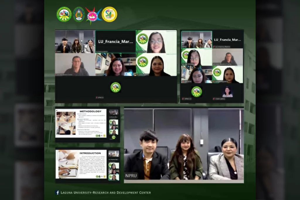 Laguna University and NPRU Thailand Forge Stronger Academic Ties through Research Collaboration