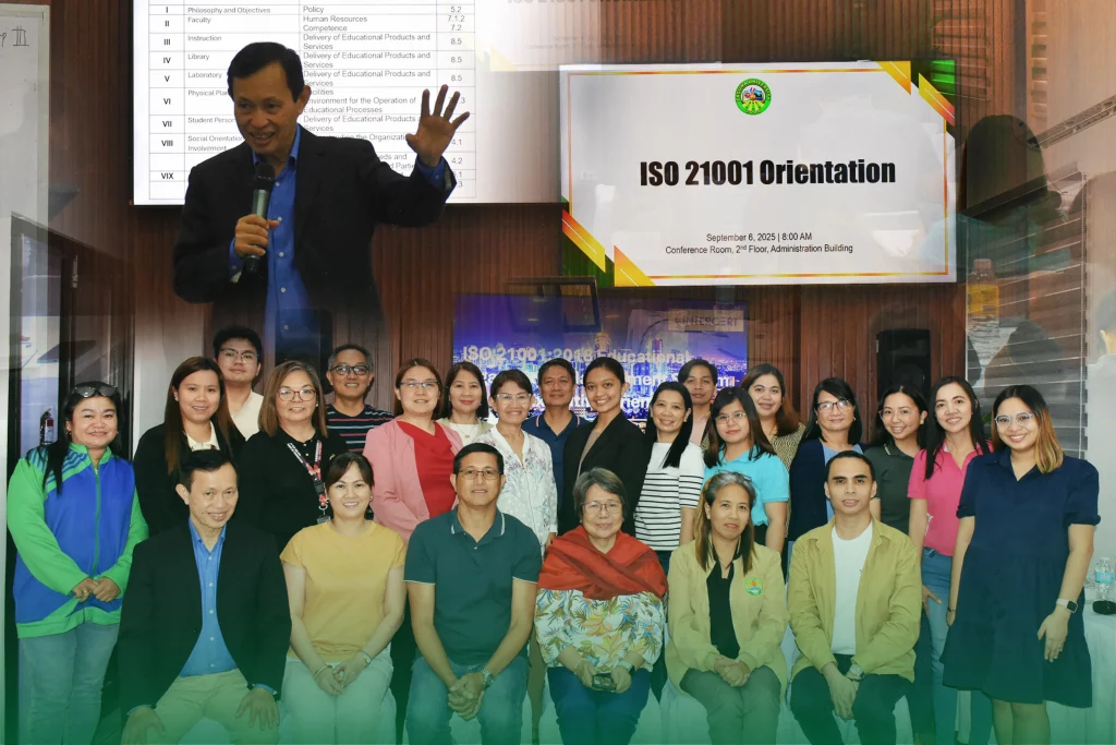 ISO 21001 Orientation Held at Laguna University