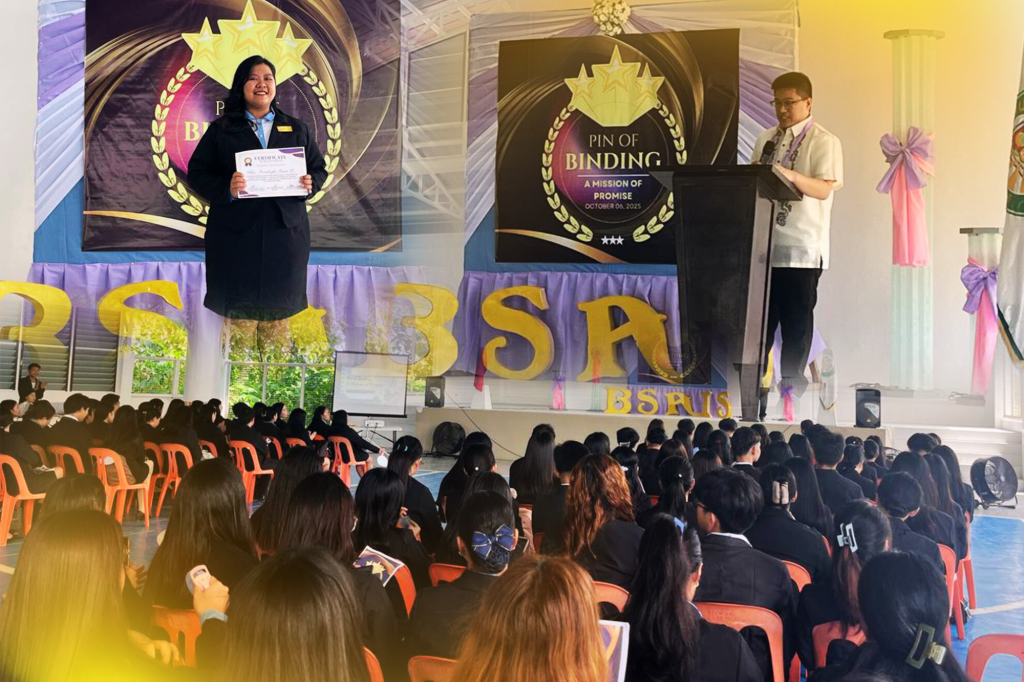 LU-AISSOC Holds its First-ever Pinning Ceremony for BSAIS Students