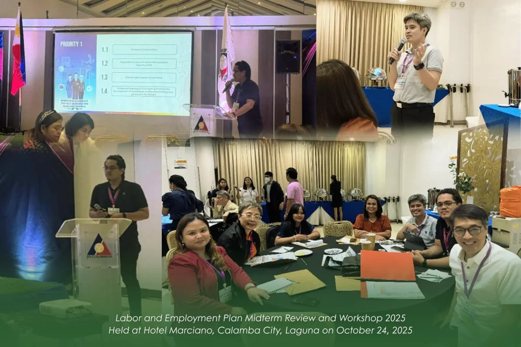 Working Together for Better Jobs: Region IV-A’s Midterm Review and Workshop