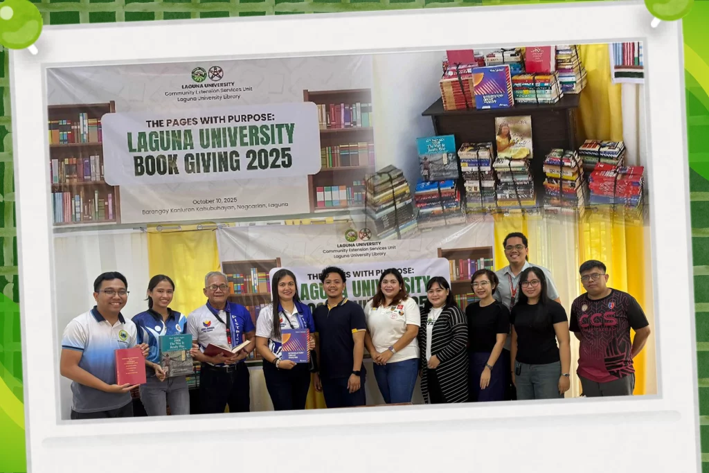 Laguna University Conducts “Pages with Purpose” Book Giving 2025 in Nagcarlan