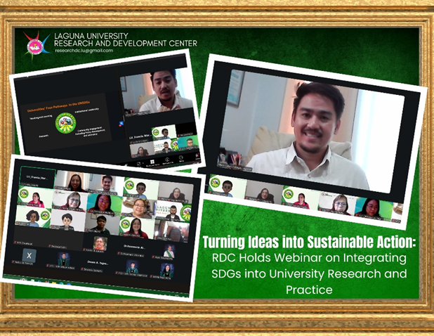 LU RDC Drives Transformative Research with SDG Integration Webinar