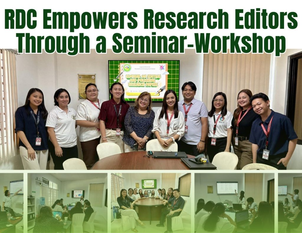 RDC Empowers Research Editors Through a Seminar-Workshop